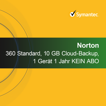 Norton 360 Standard, 10 GB pilvivarmuuskopiointi, 1 laite 1 vuosi EI TILAUSTA