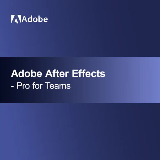 Adobe After Effects – Pro tiimeille