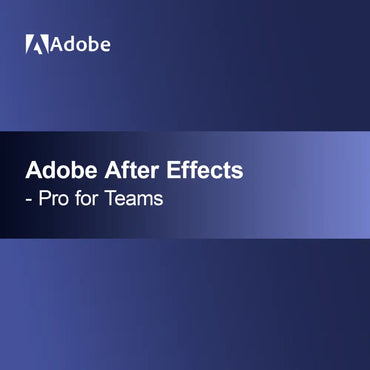 Adobe After Effects – Pro tiimeille