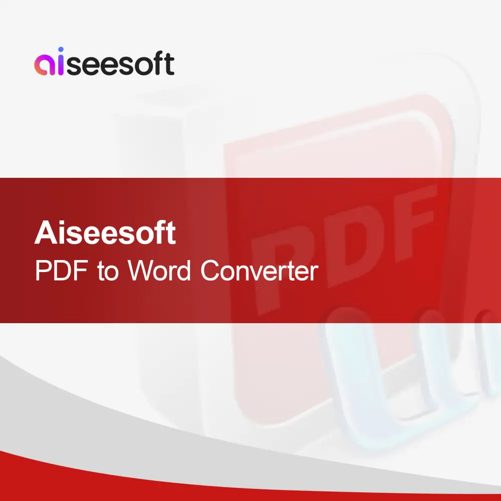 Aiseesoft PDF Word-muunnin