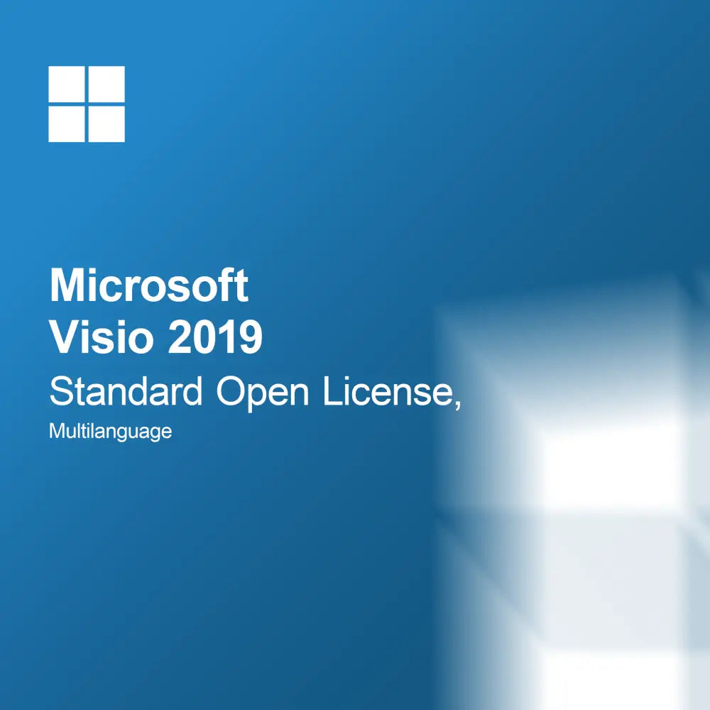 Microsoft Visio 2019 Standard, Open License, monikielinen