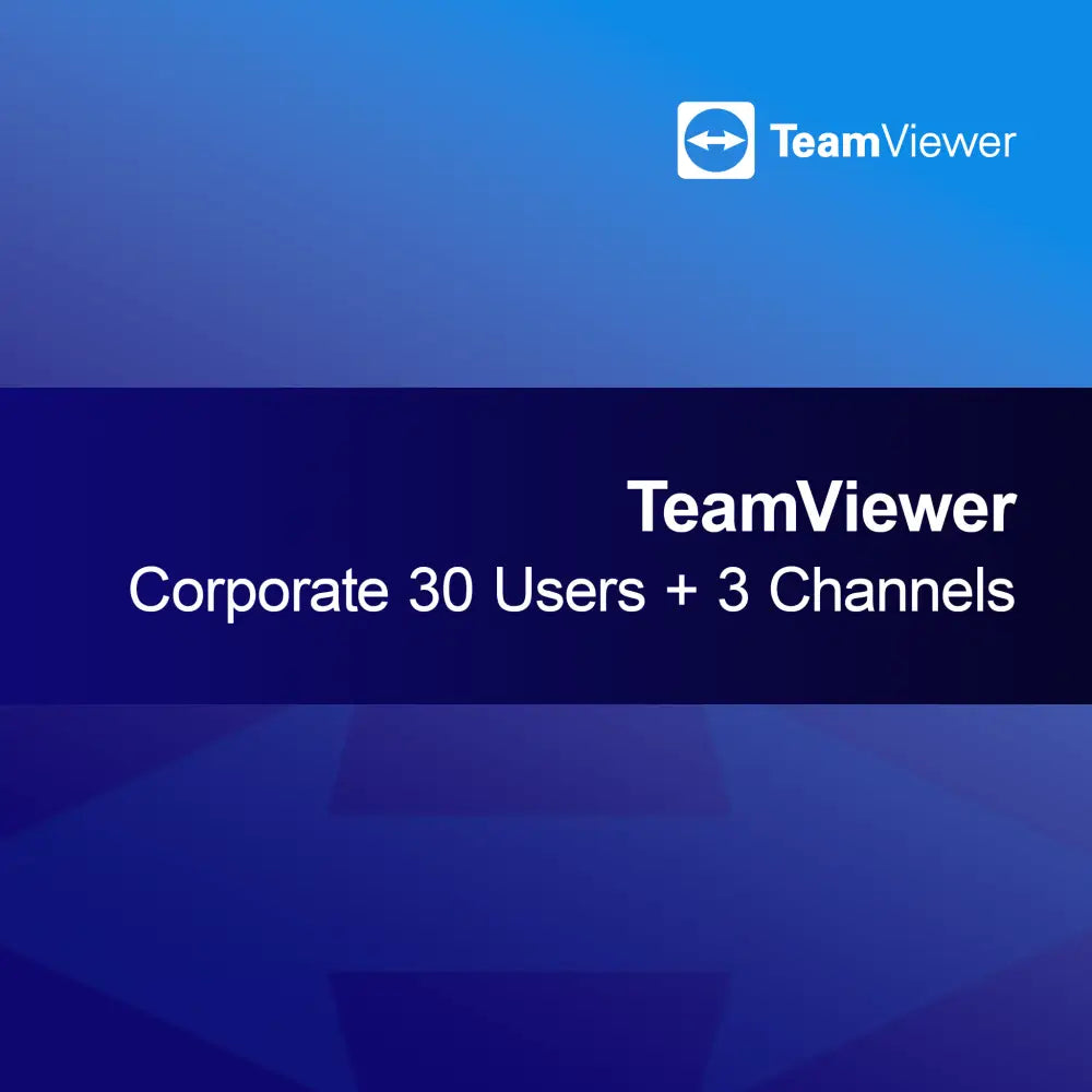 TeamViewer Corporate 30 käyttäjää + 3 kanavaa