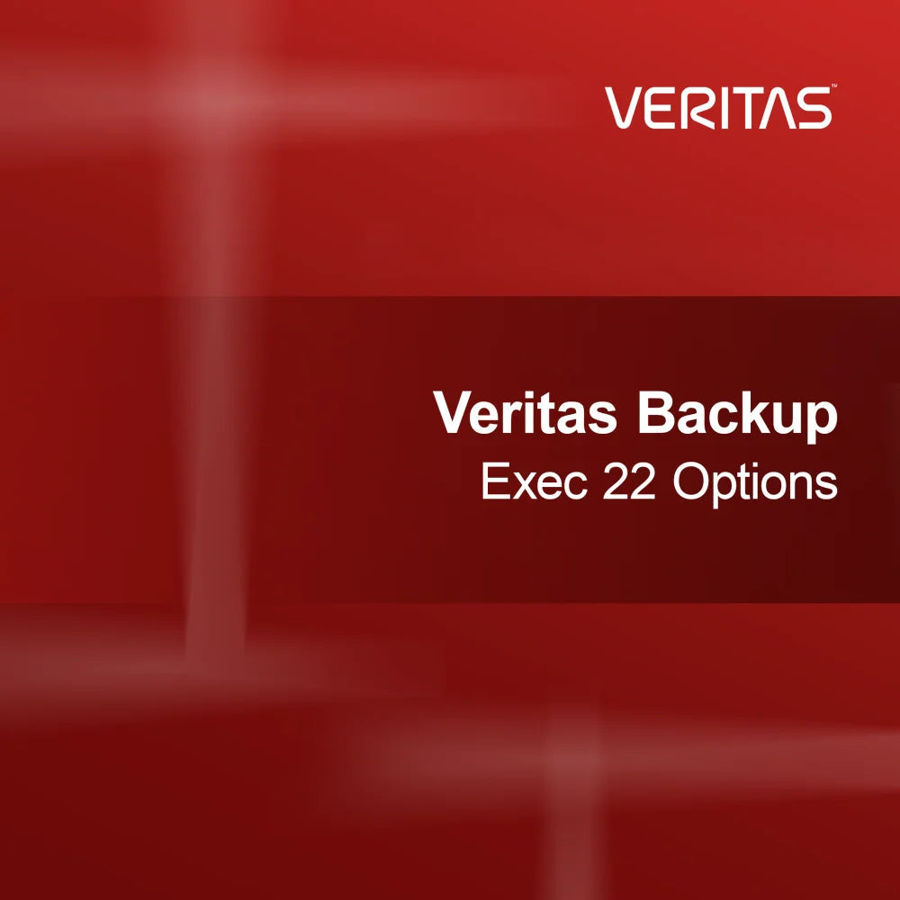 Veritas Backup Exec 22 -vaihtoehdot