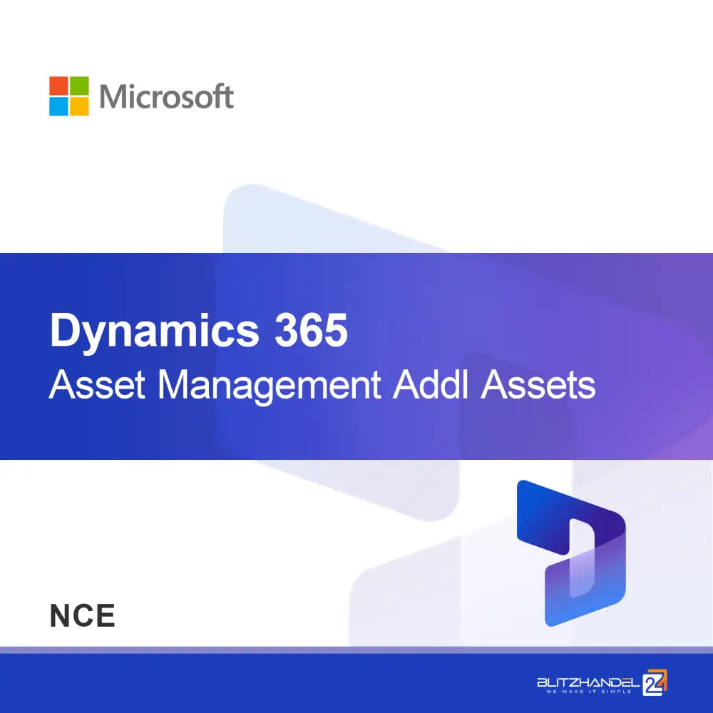 Dynamics 365 Asset Management Addl Assets (NCE)