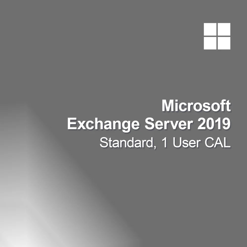 Microsoft Exchange Server 2019 Standard, 1 käyttäjän CAL