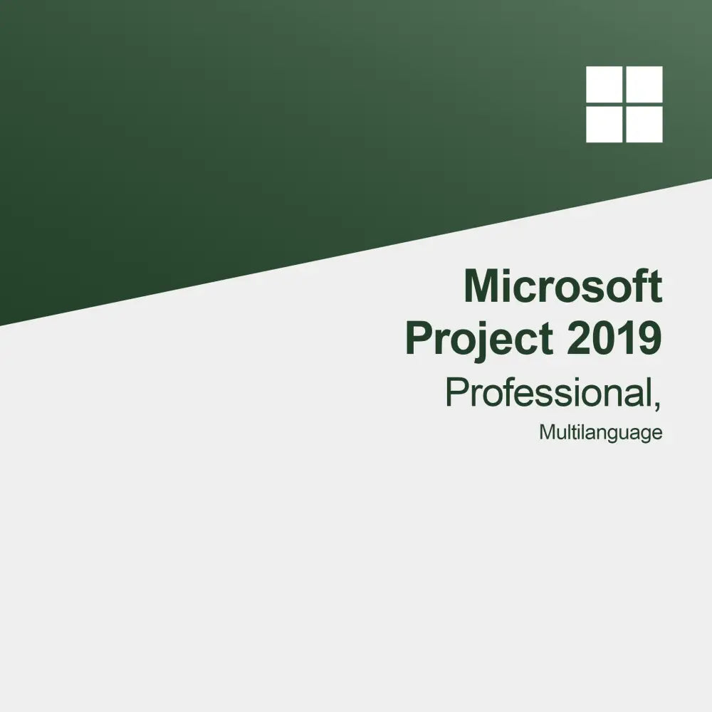 Microsoft Project 2019 Professional, monikielinen