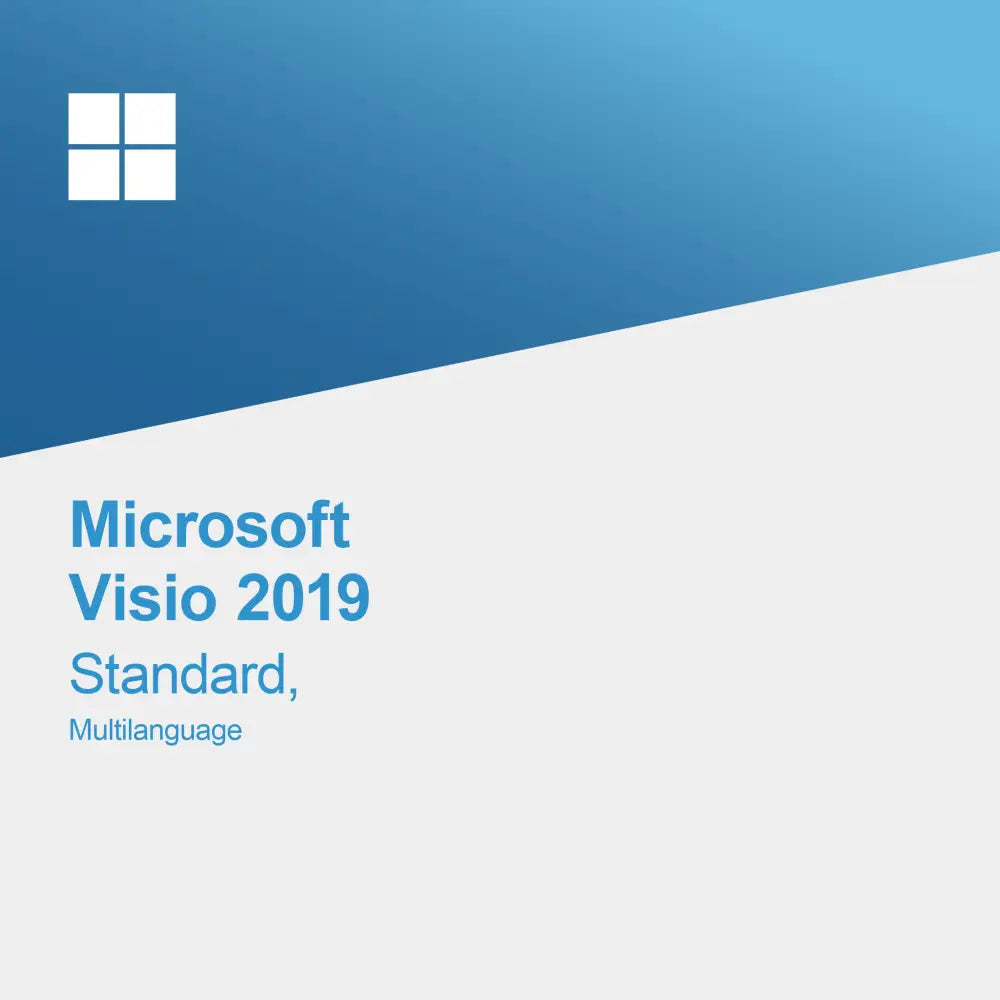 Microsoft Visio 2019 Standard, monikielinen